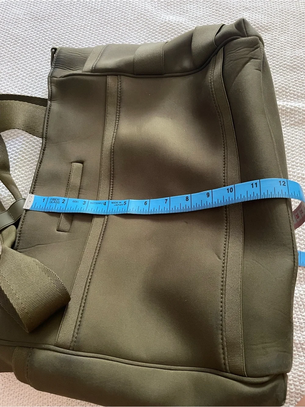 DAGNE DOVER Dark Moss tote/Diaper Bag